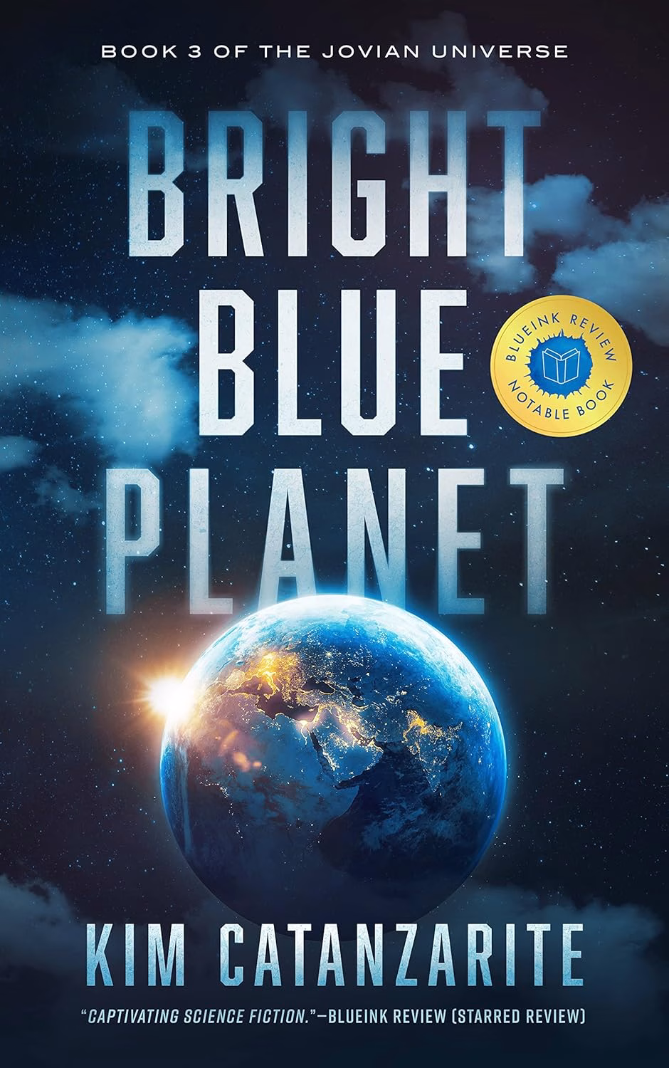 BRIGHT BLUE PLANET by Kim Catanzarite