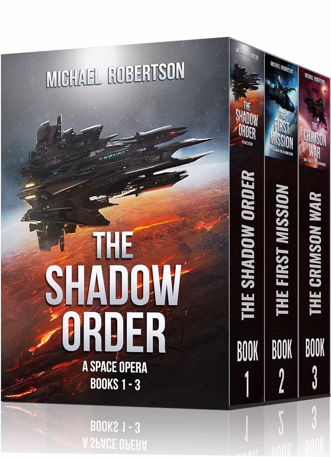 THE SHADOW ORDER BOOKS 1 TO 3 by Michael Robertson