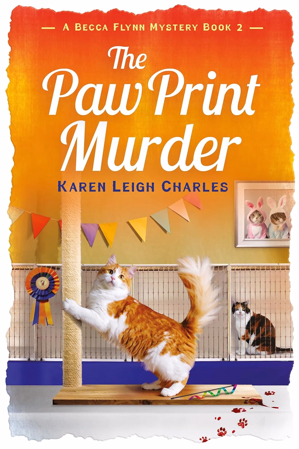 THE PAW PRINT MURDER by Karen Leigh Charles