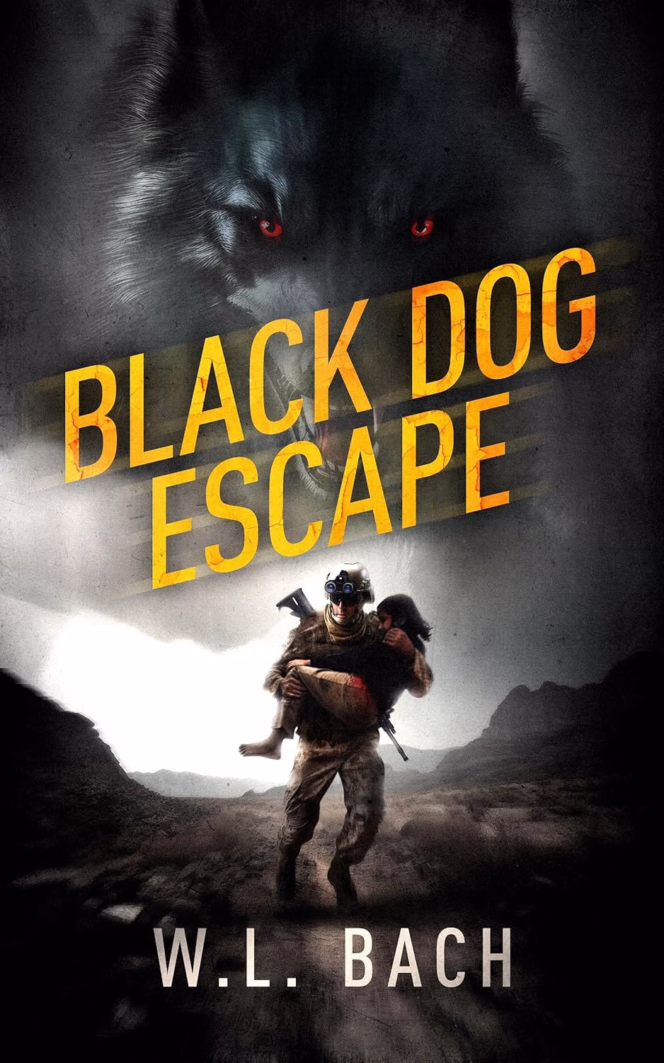 BLACK DOG ESCAPE by W.L. Bach